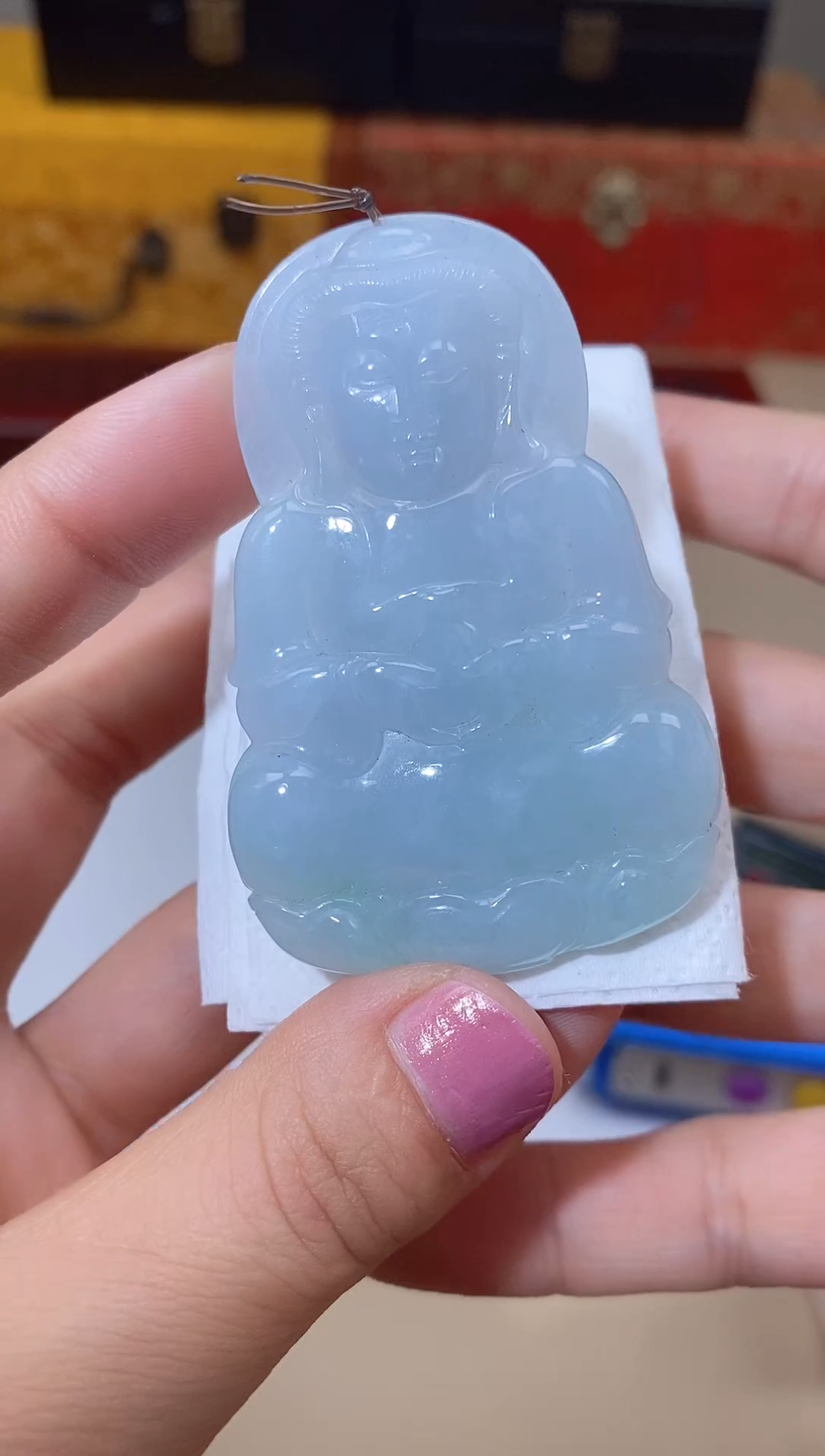 【闪购商品】翡翠颈饰未镶嵌天然A货翡翠