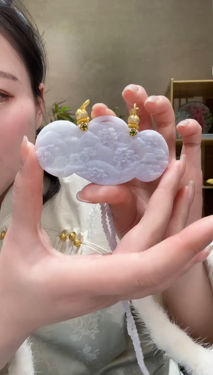 【闪购商品】翡翠颈饰未镶嵌吊坠