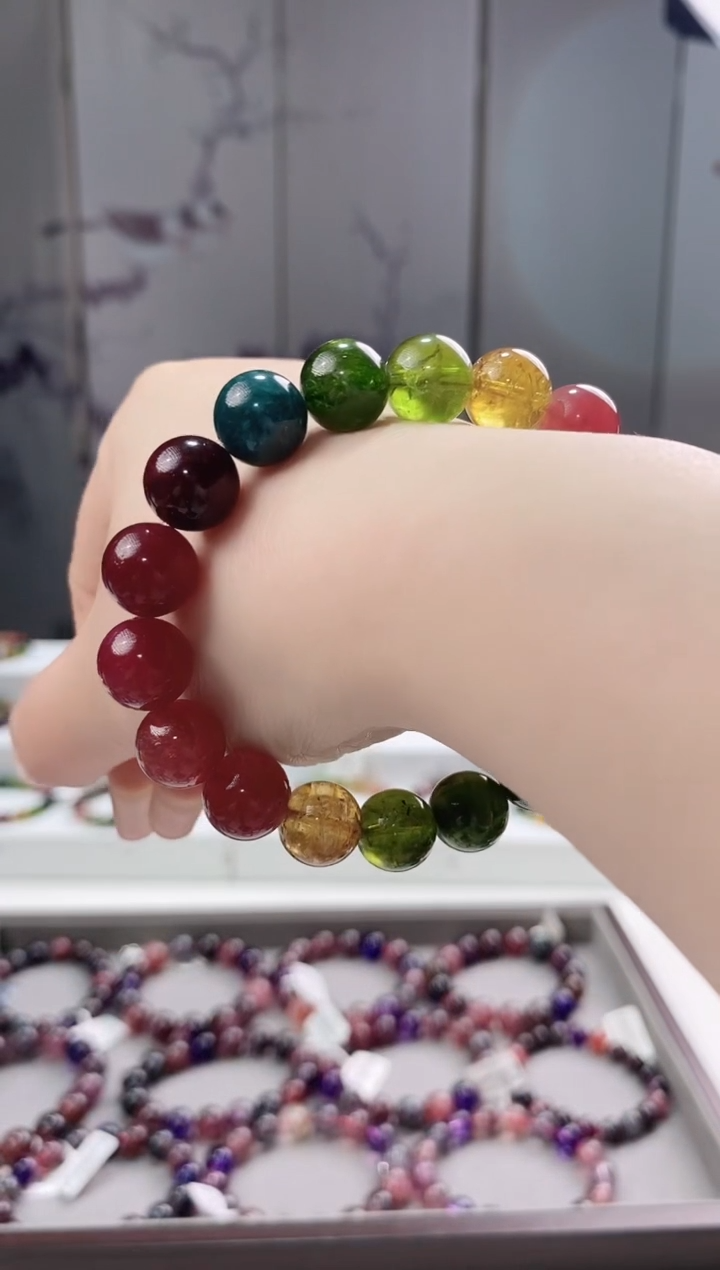 【闪购商品】碧玺单圈11*未镶嵌多人多样性发其一