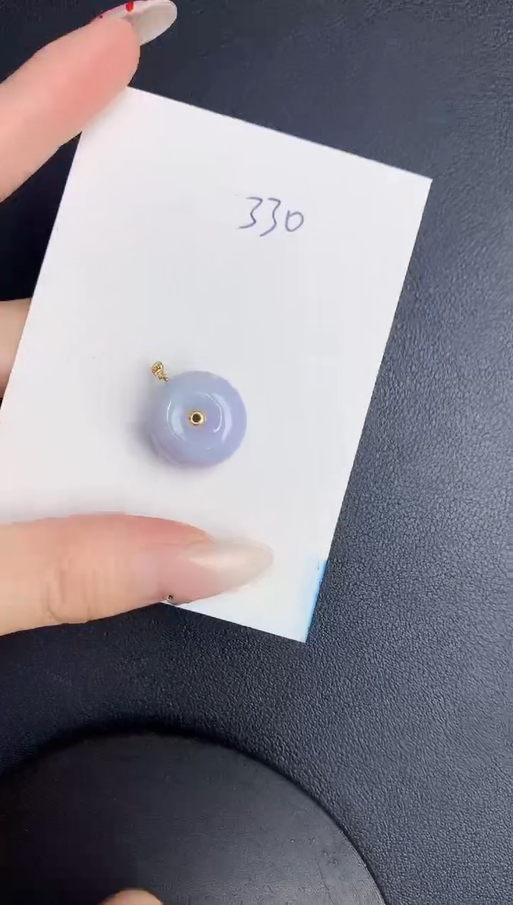 【闪购商品】翡翠颈饰18K金镶嵌00000000000