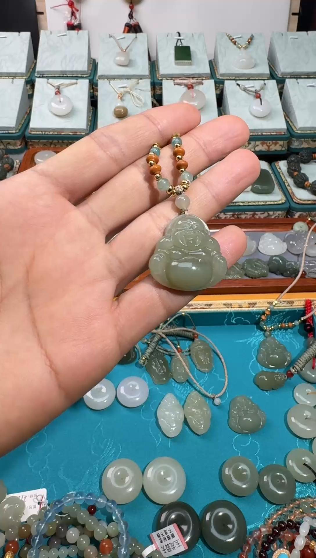 【闪购商品】和田玉颈饰未镶嵌30佛公