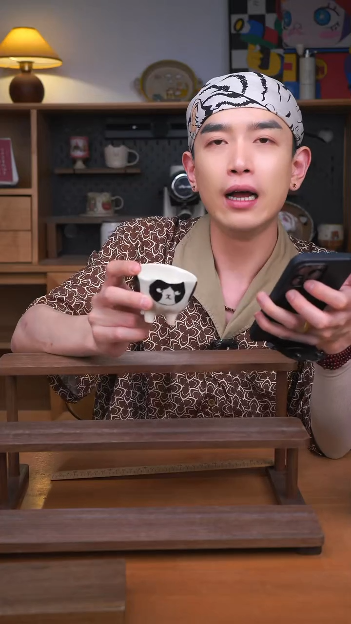 杯子景德镇可爱设计师款陶瓷