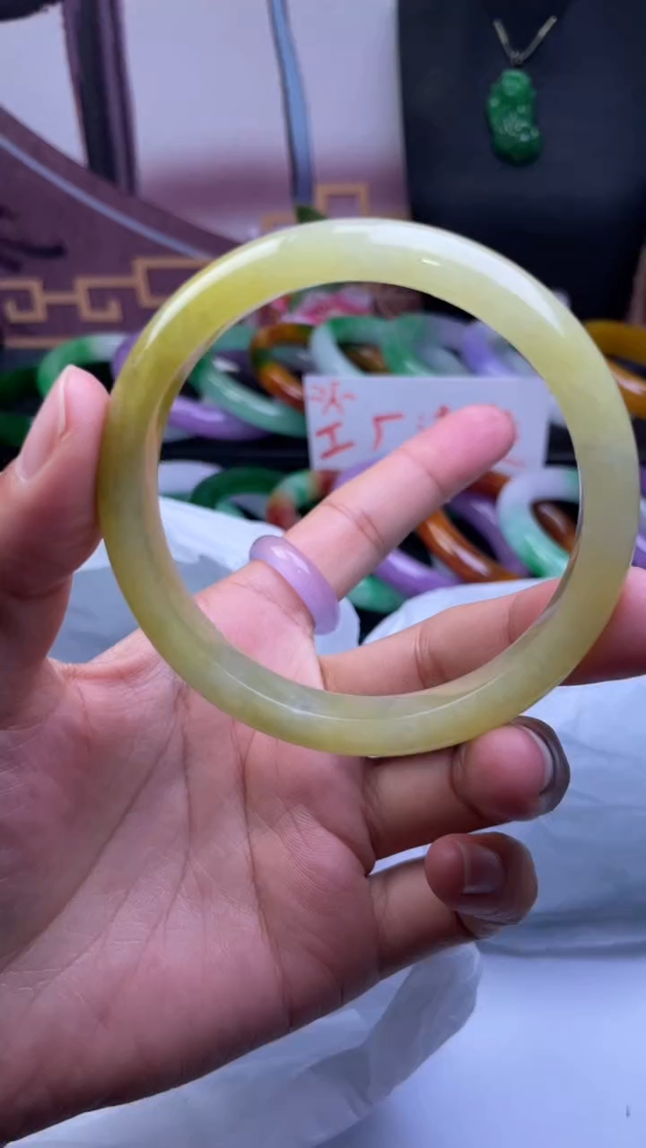 非金属仿水晶手镯