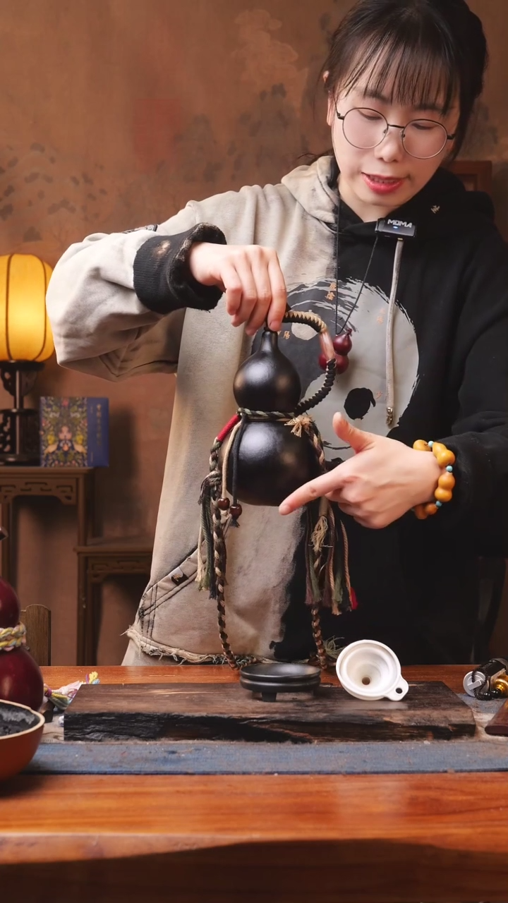 【闪购商品】183号精品大漆葫芦防腐防渗装水茶酒