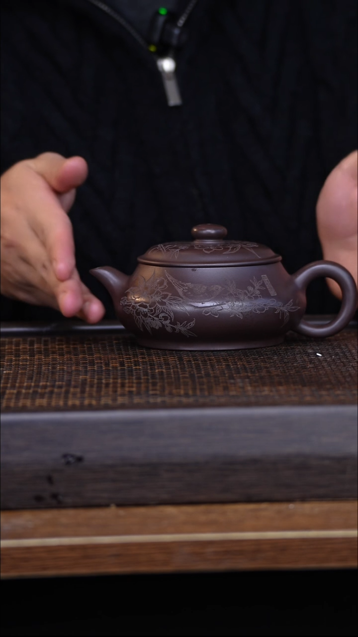 茶壶紫砂宜兴手工原矿紫砂壶001带证书