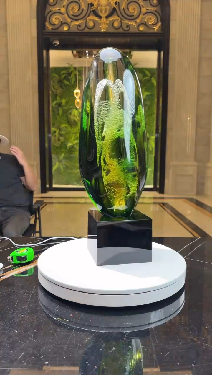 【闪购商品】茶宠月虹D155+黑底座15*12