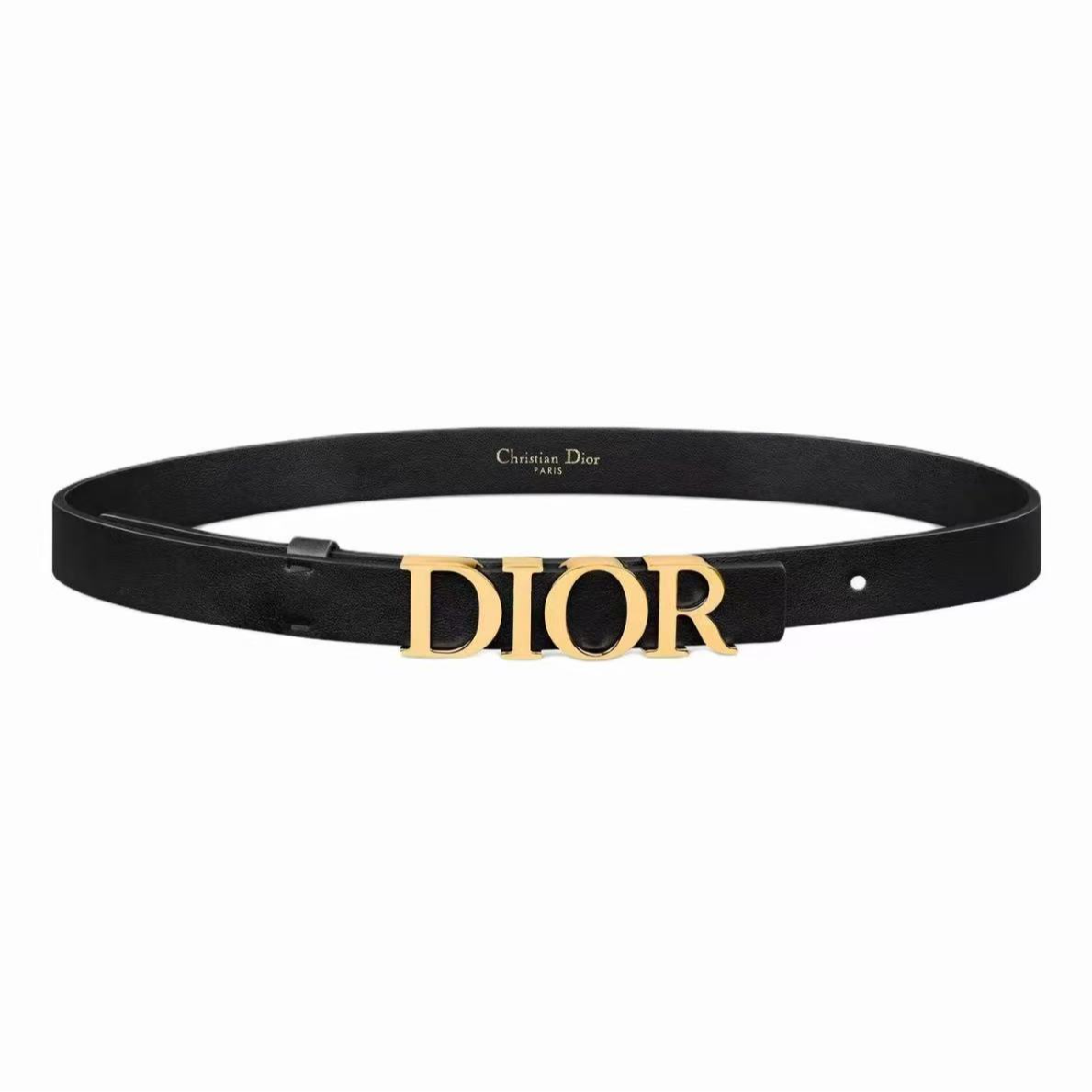 未使用 DIOR/迪奥 花花特价 DIOR徽标 小牛皮  皮革C 70cm
