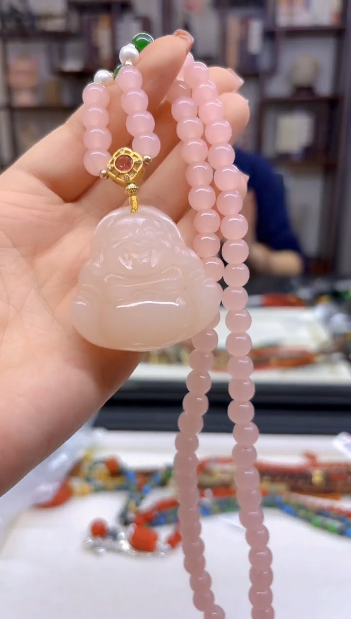 【闪购商品】和田玉毛衣链未镶嵌M285