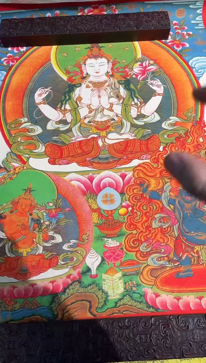 卷轴画天天的唐卡tk160