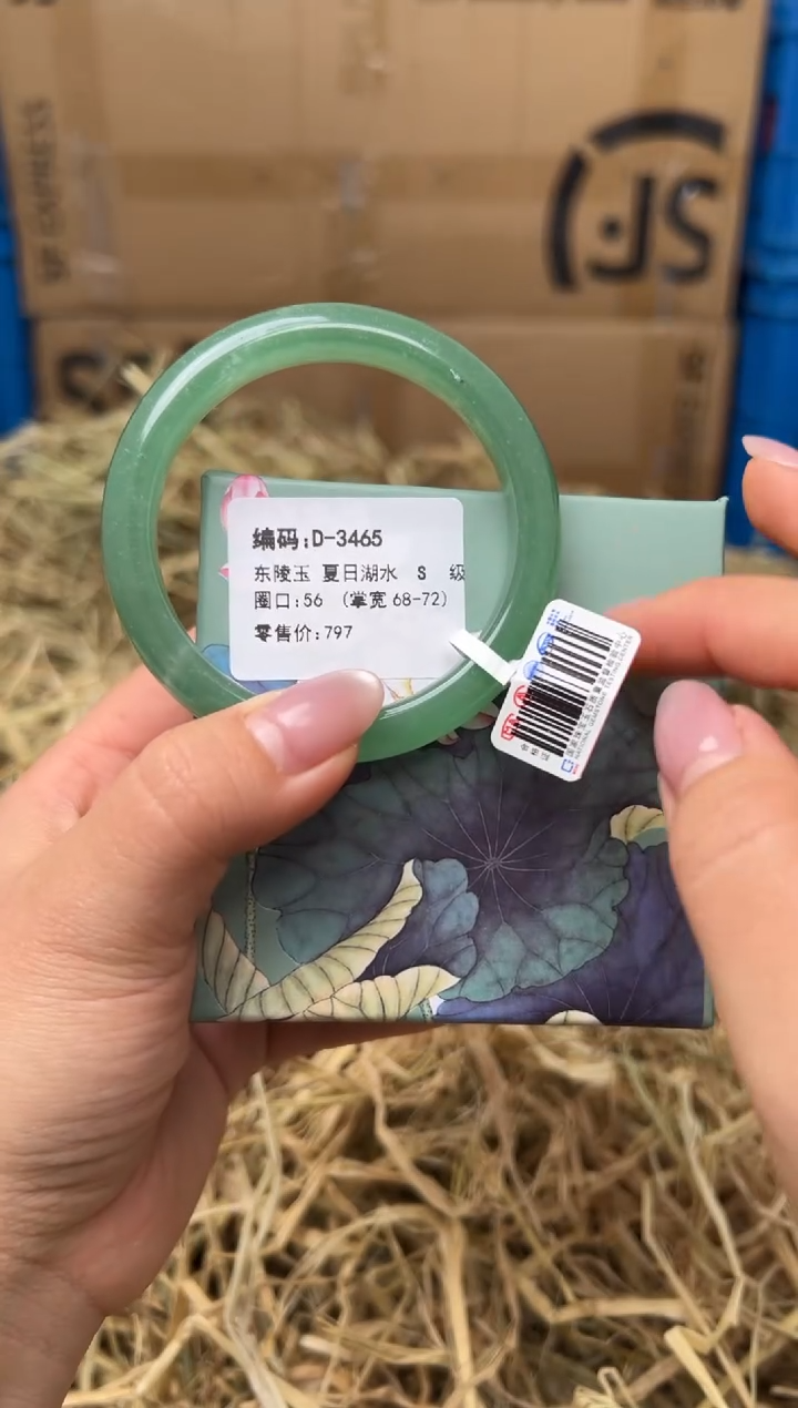 未镶嵌手镯石英质玉D-3465