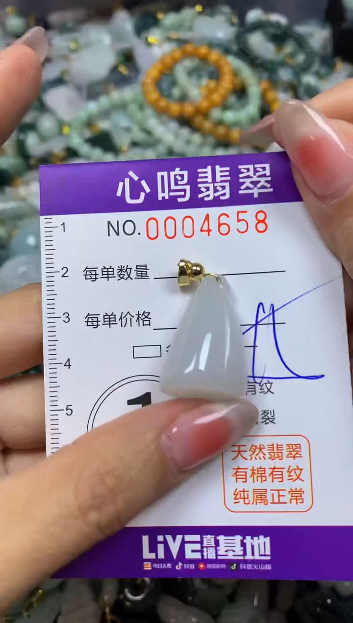 【闪购商品】翡翠颈饰未镶嵌闪购004658