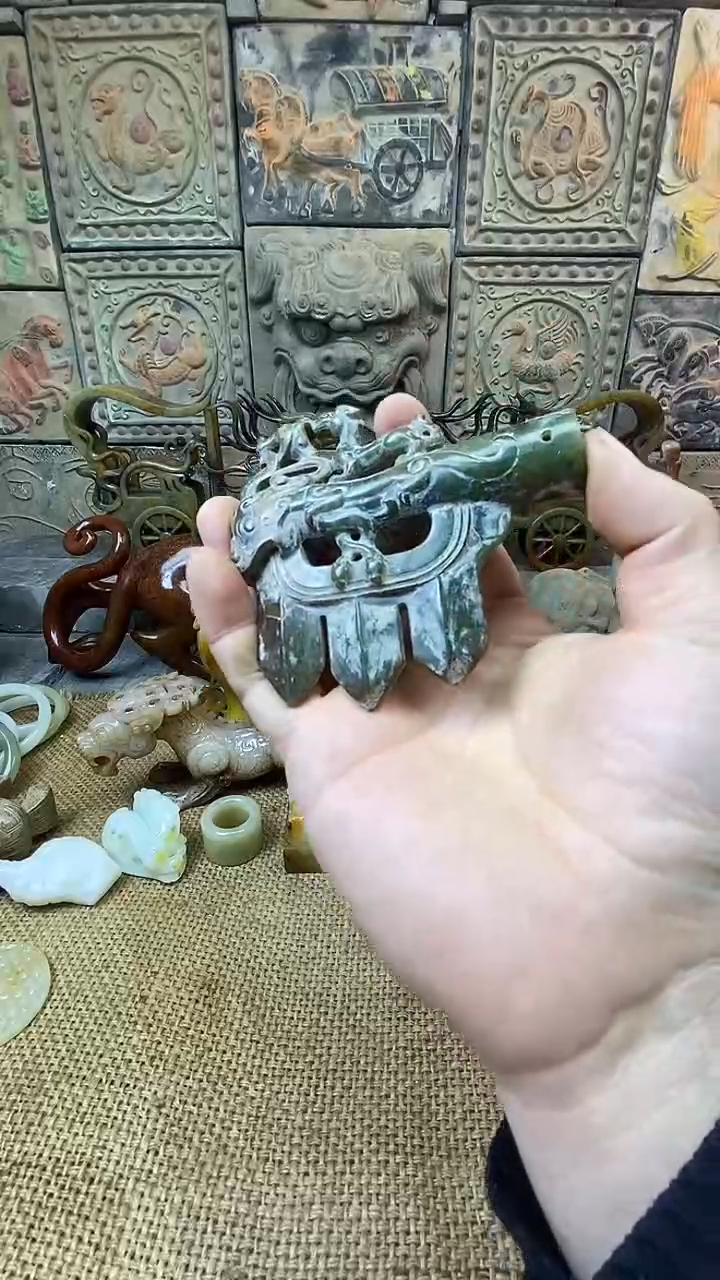 【闪购商品】和田玉（糖玉）挂件未镶嵌1