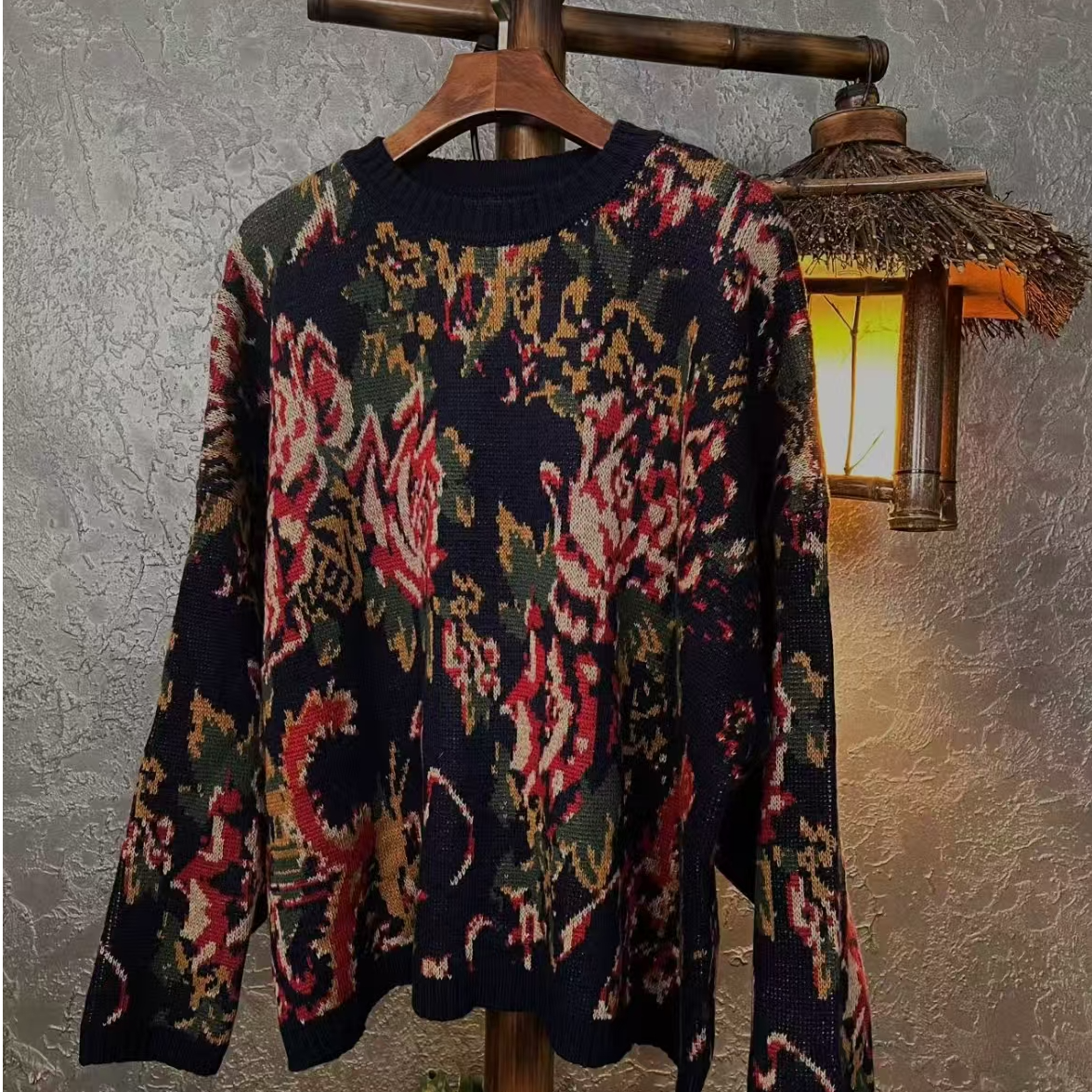 原沐分享 荼 35858 套头毛衣