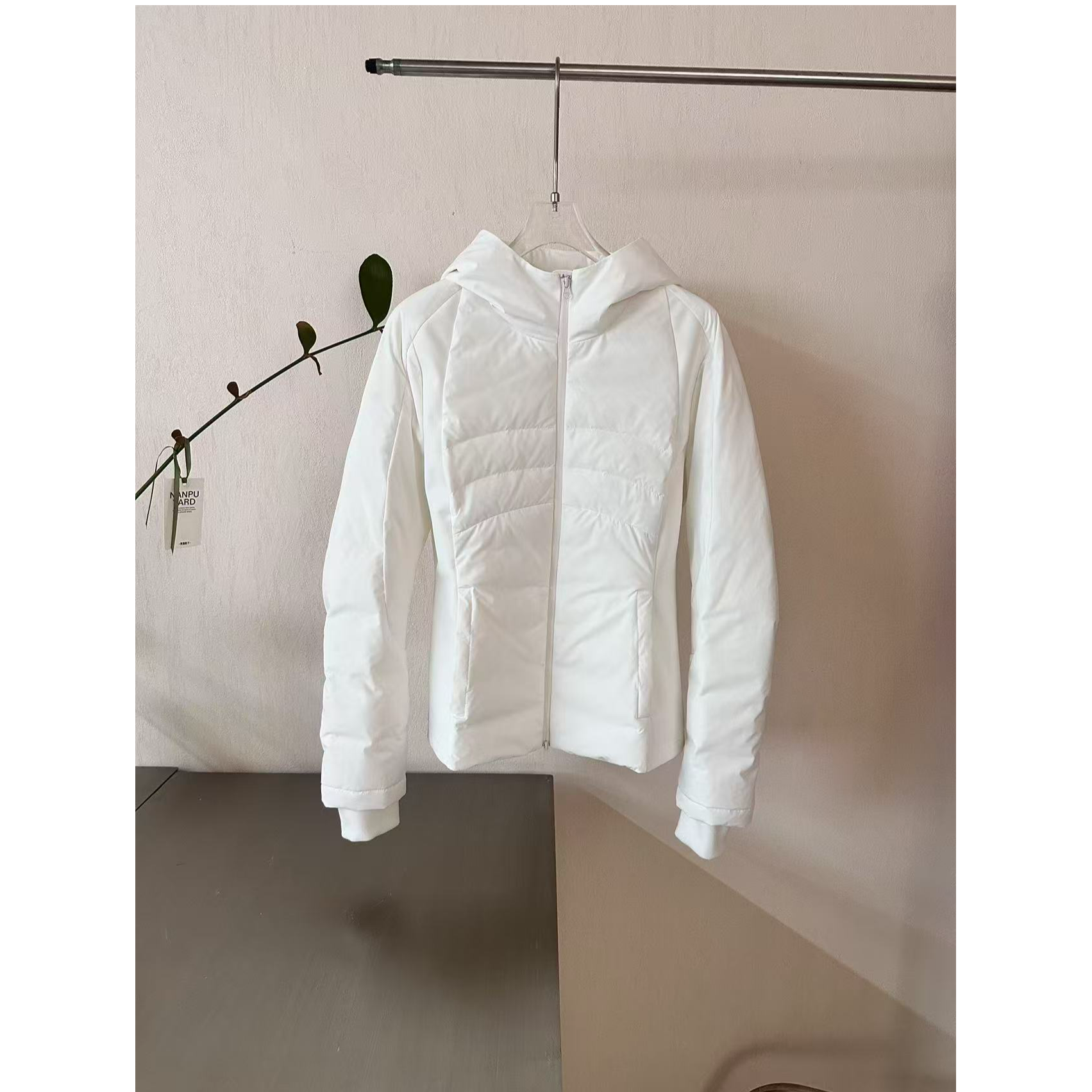 十三行白白家-新国标90鹅绒排骨小蛮腰羽绒服#7861