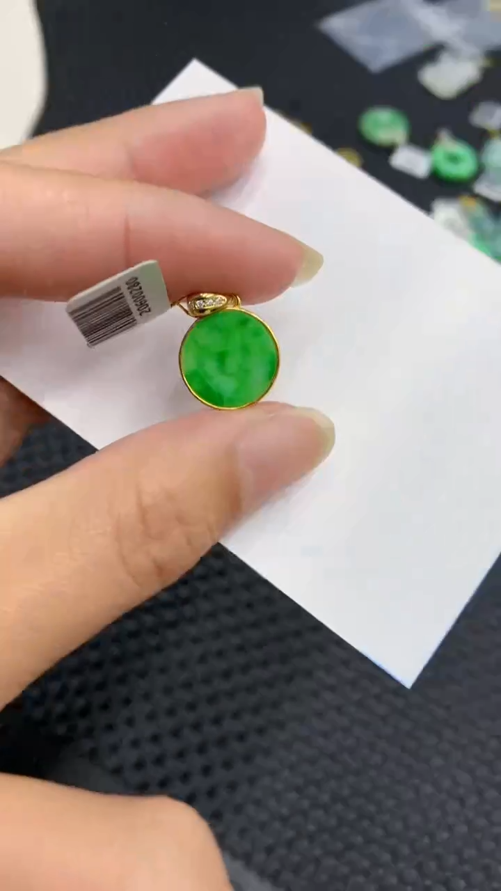 【闪购商品】翡翠颈饰银S925镶嵌            8