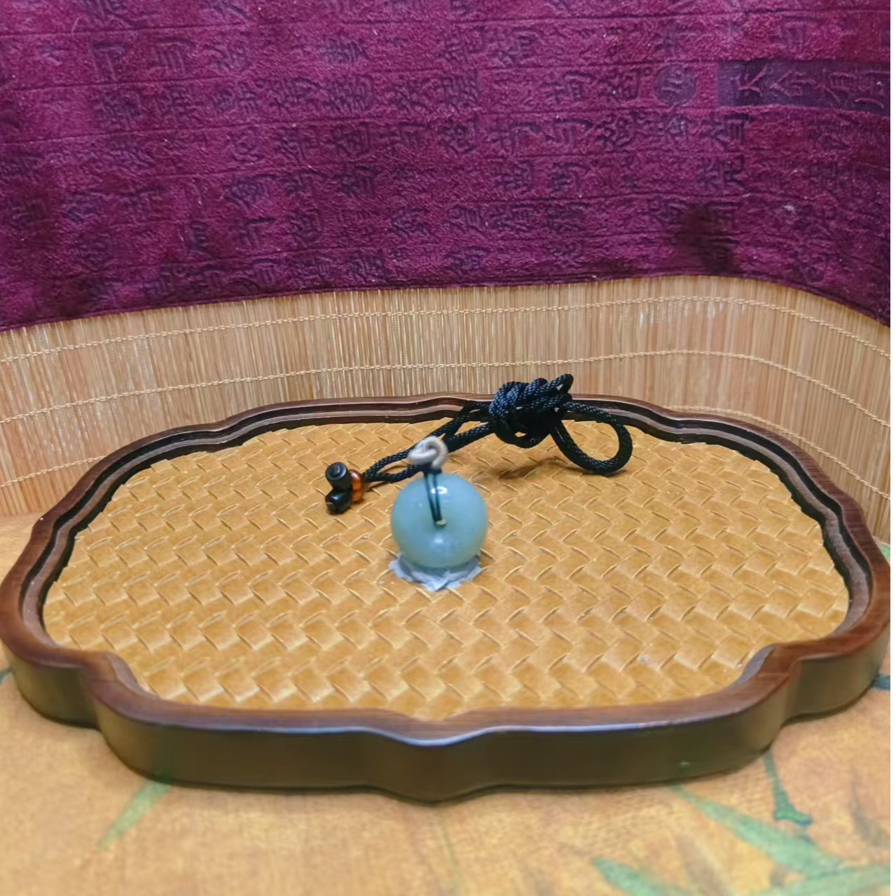 O和田玉平安扣吊坠0685