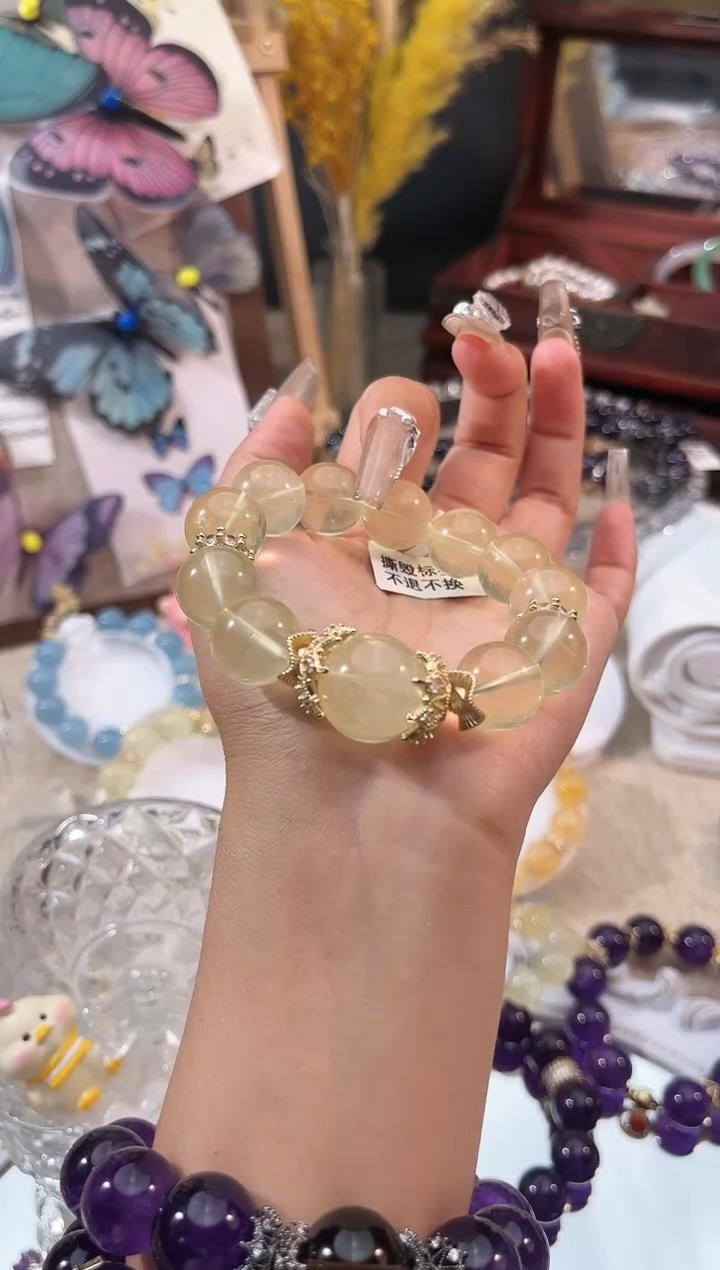 【闪购商品】水晶手链未镶嵌多样性发货颜色微差【要拍两单！！】