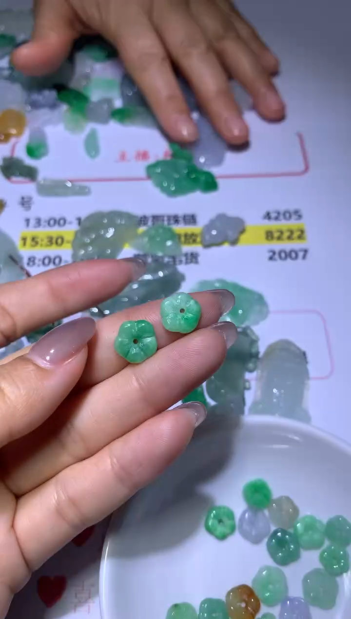【闪购商品】定制翡翠未镶嵌MJX043651