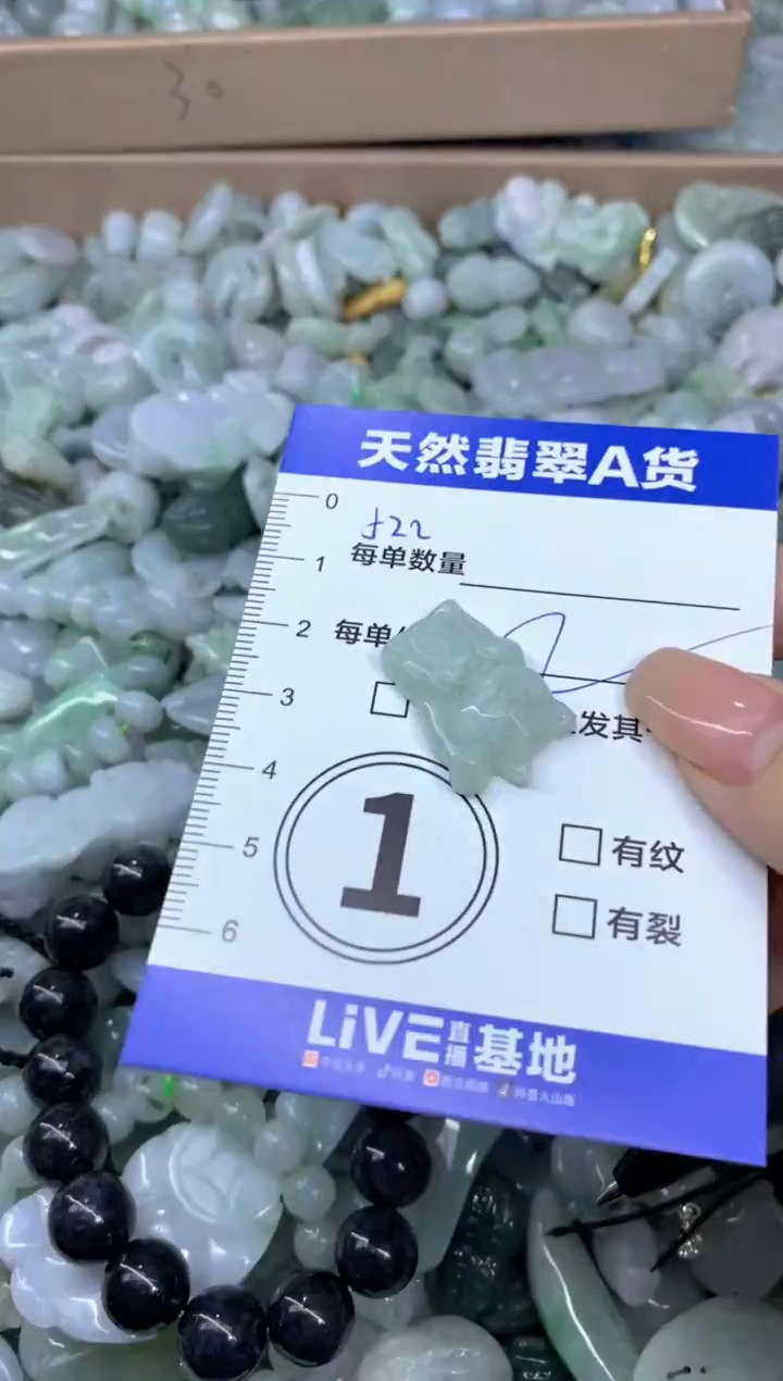 颈饰未镶嵌翡翠天然翡翠A货批量多样性发一件
