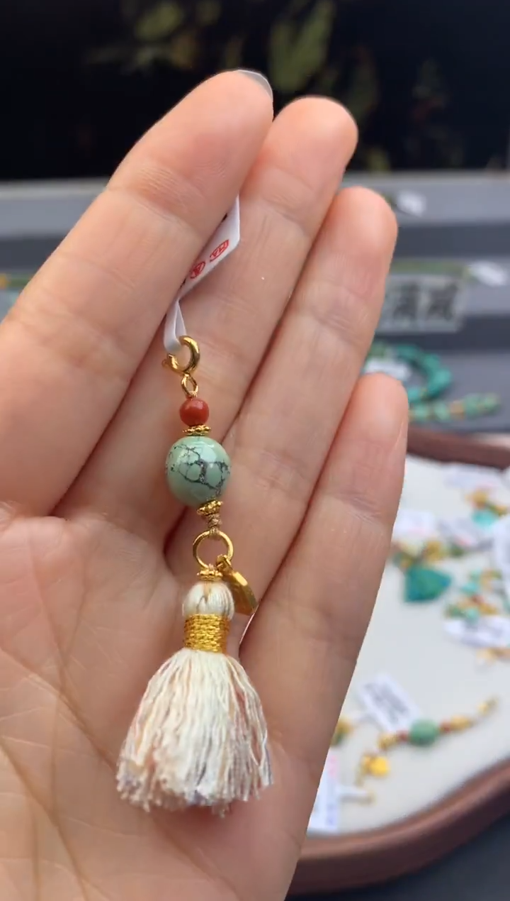 未镶嵌挂件南红玛瑙茜.A214