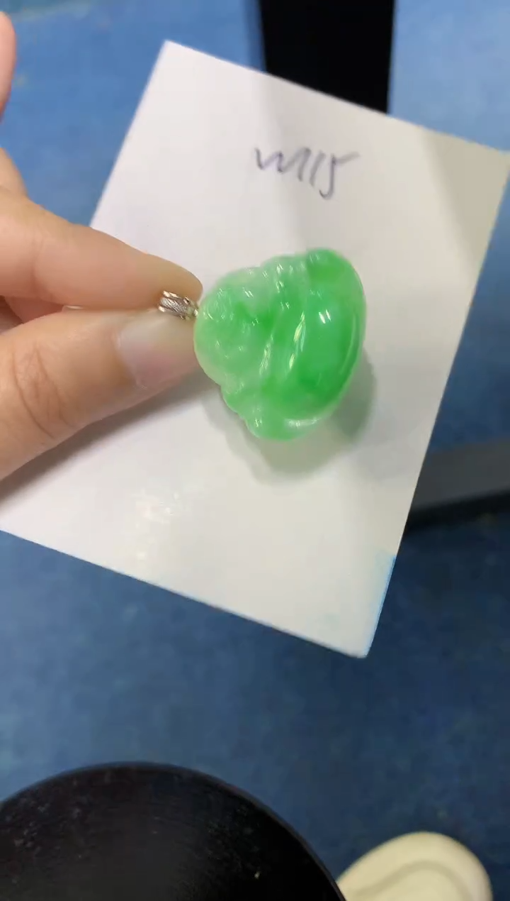 【闪购商品】翡翠颈饰18K金镶嵌000000000