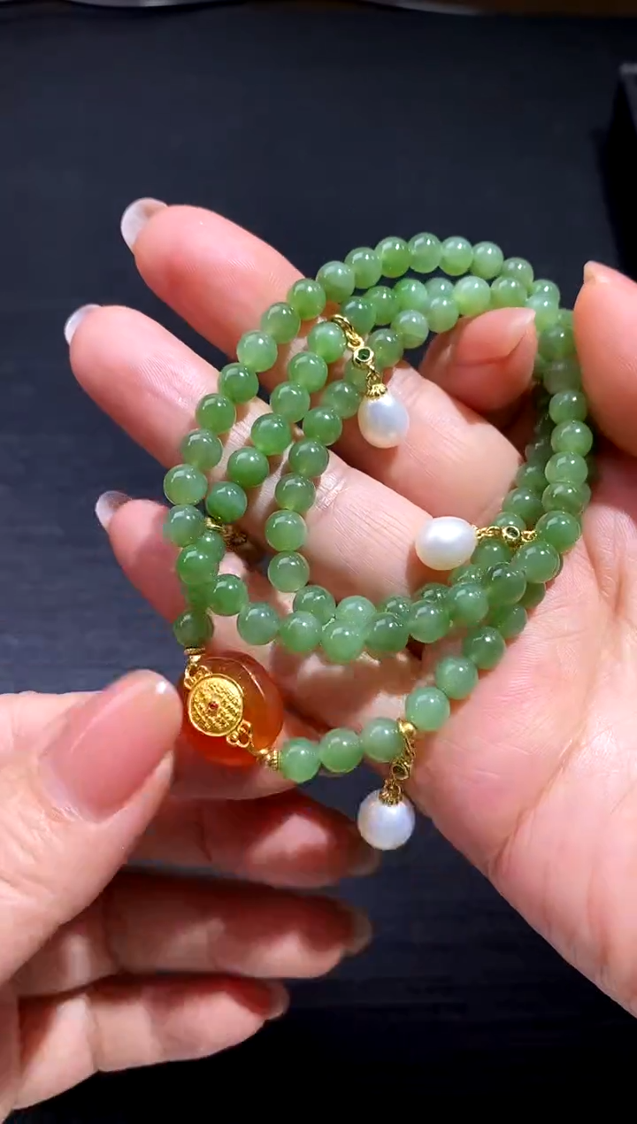 【闪购商品】和田玉手链未镶嵌和田玉手串