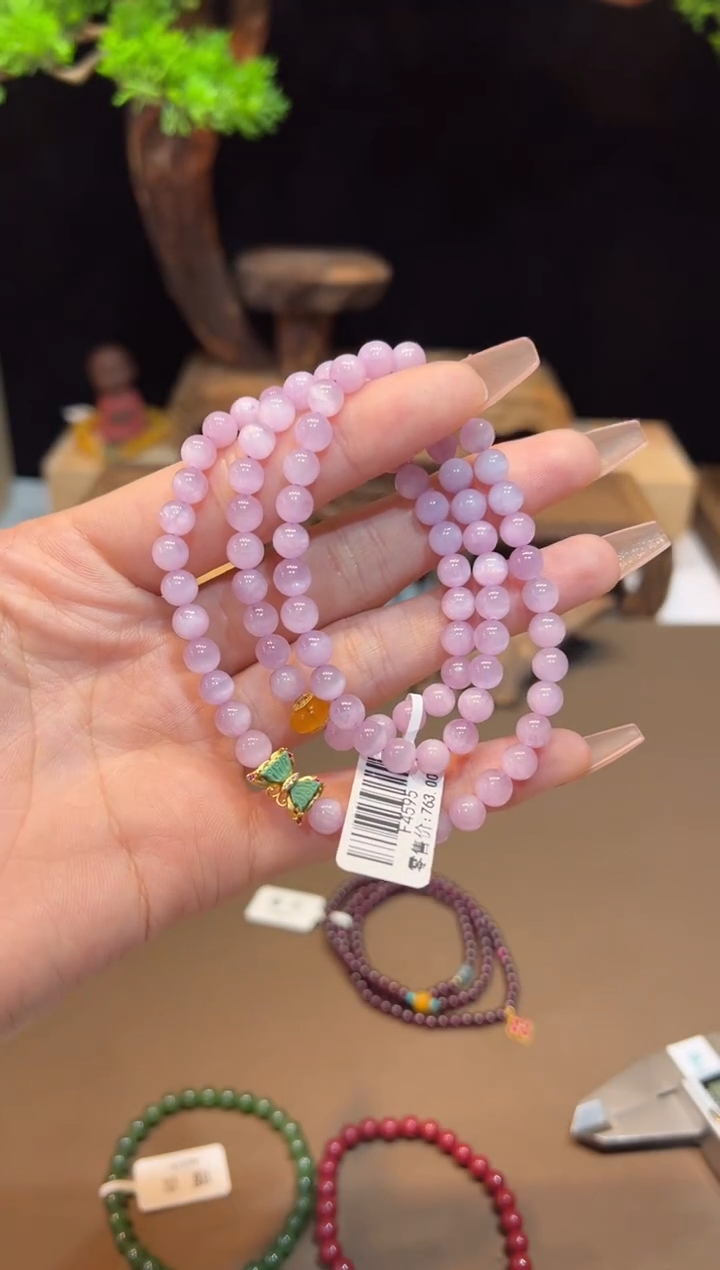 【闪购商品】锂辉石手饰未镶嵌手饰@@F4595