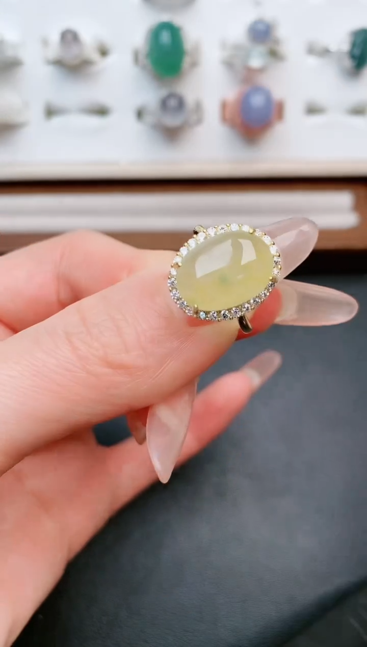 【闪购商品】翡翠戒指银S925镶嵌.....