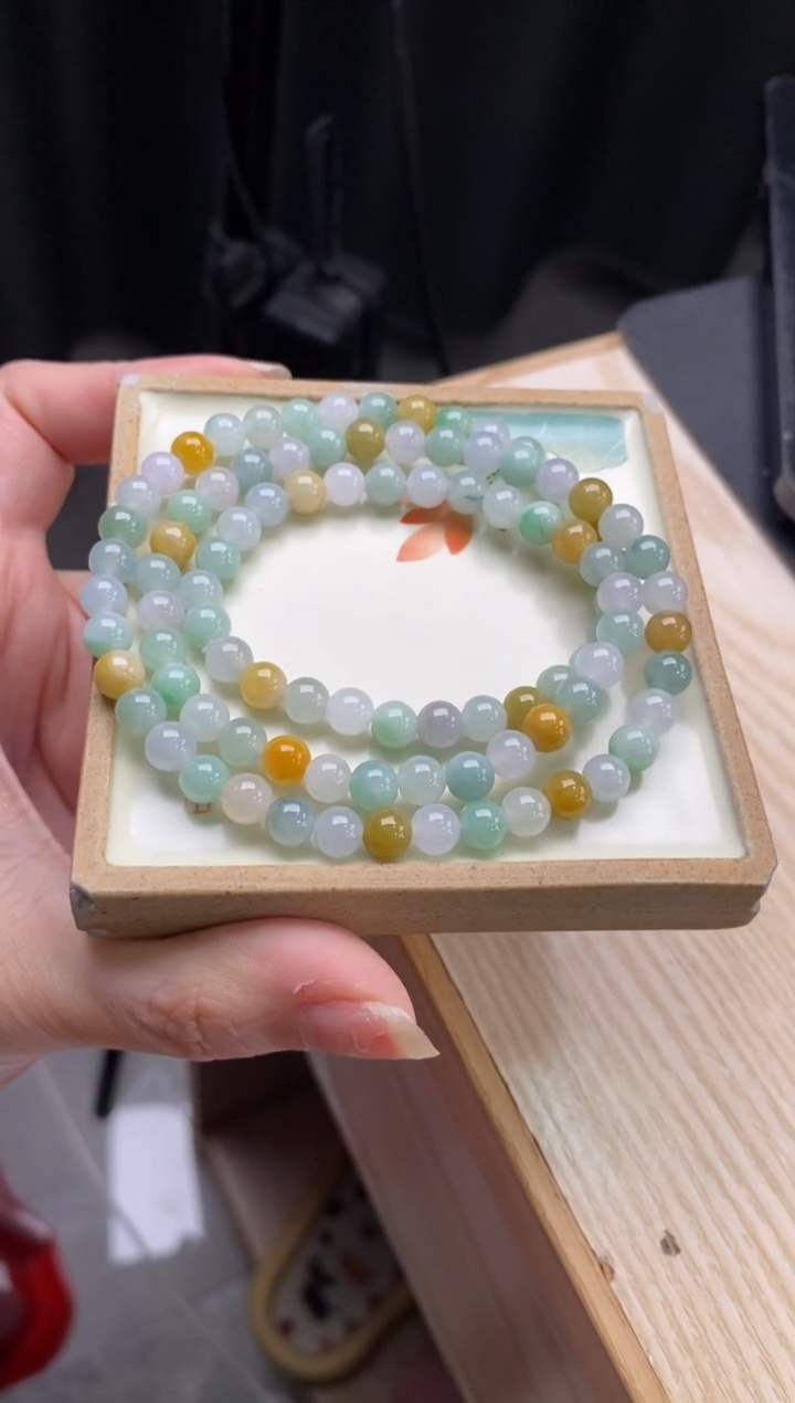 【闪购商品】翡翠手链未镶嵌翡翠手串d605