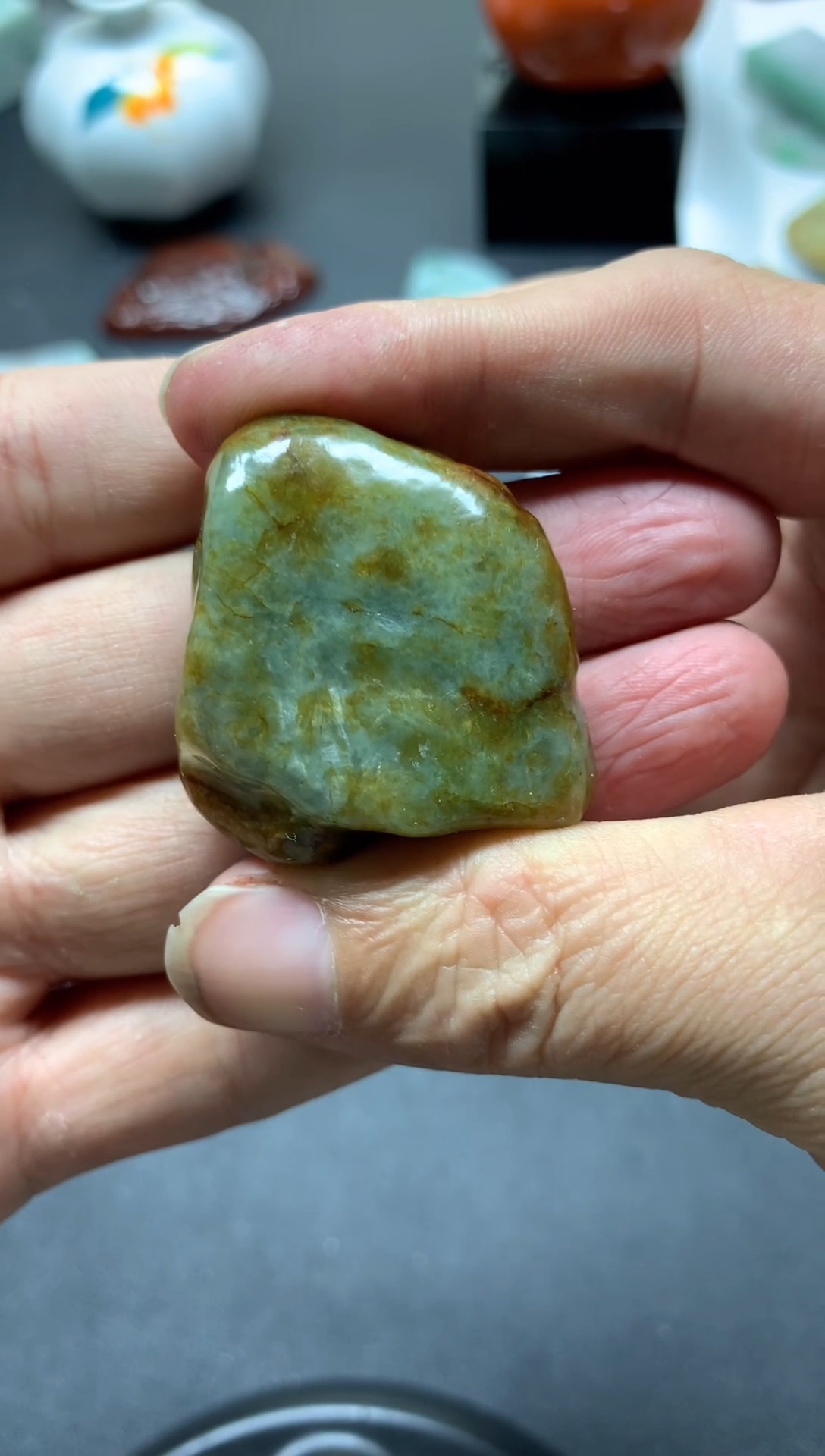 【闪购商品】翡翠颈饰未镶嵌天然翡翠A货