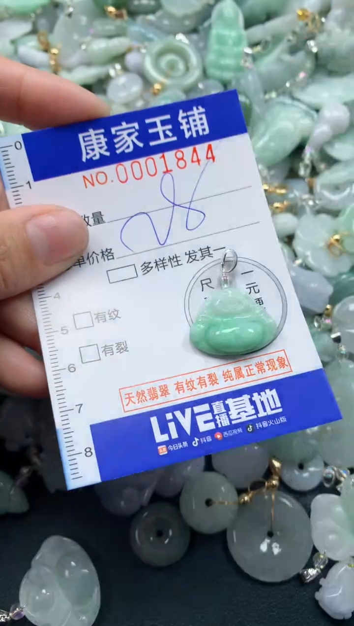 颈饰未镶嵌翡翠1844