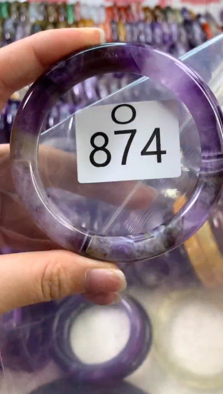 【闪购商品】水晶水晶手镯O未镶嵌874-60