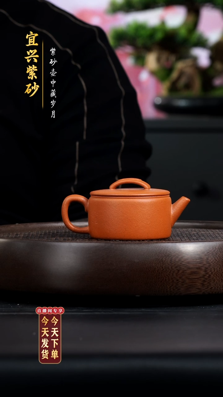 【闪购商品】紫砂茶壶0204直播场紫砂壶LR红皮龙汉瓦