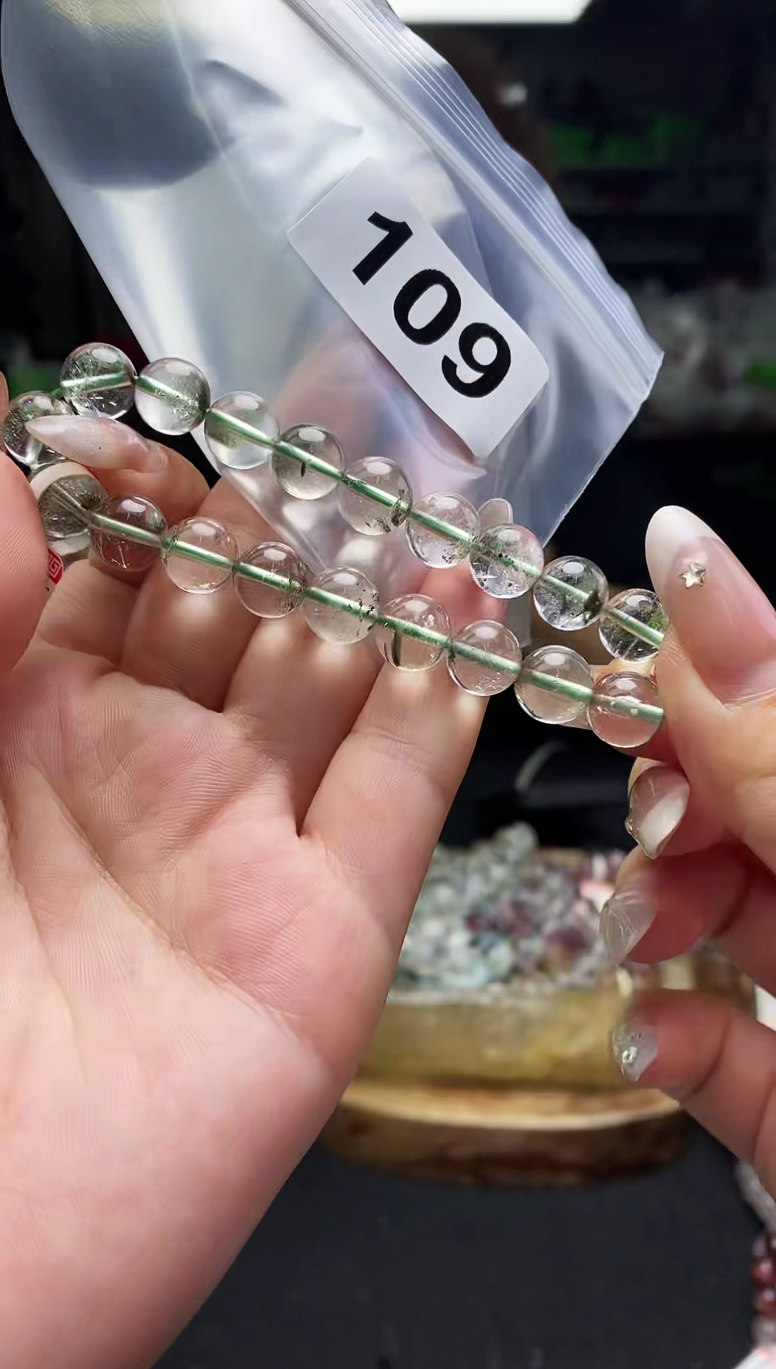 水晶手串未镶嵌手串109