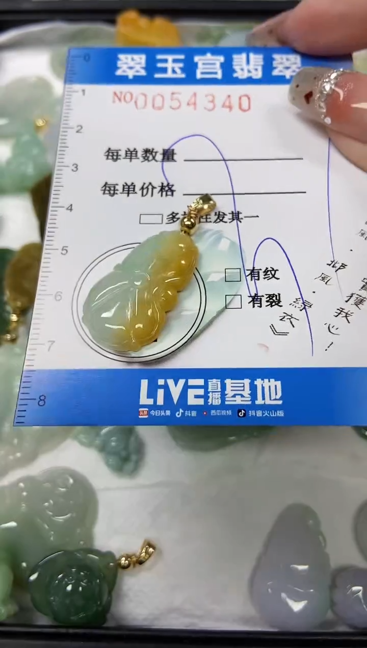 【闪购商品】翡翠颈饰未镶嵌闪购商品0054340