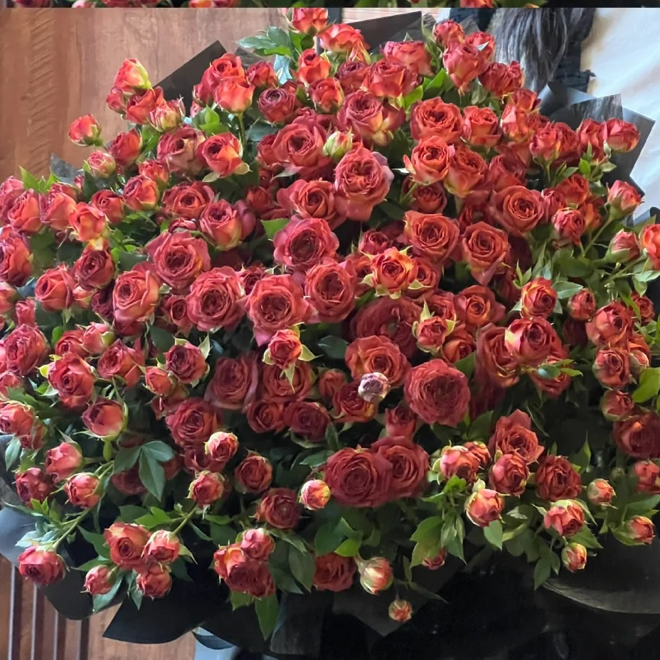 【两个老六】巧克力泡泡玫瑰任意2单鲜花包邮 发货后不支持退款