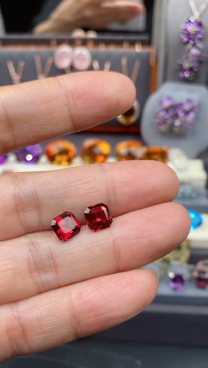 【闪购商品】石榴石裸石未镶嵌石榴石裸石