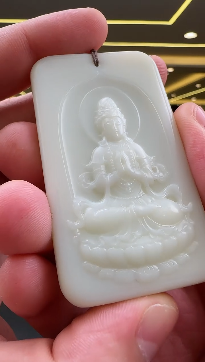 和田玉未镶嵌颈饰【云】和田玉吊坠@K