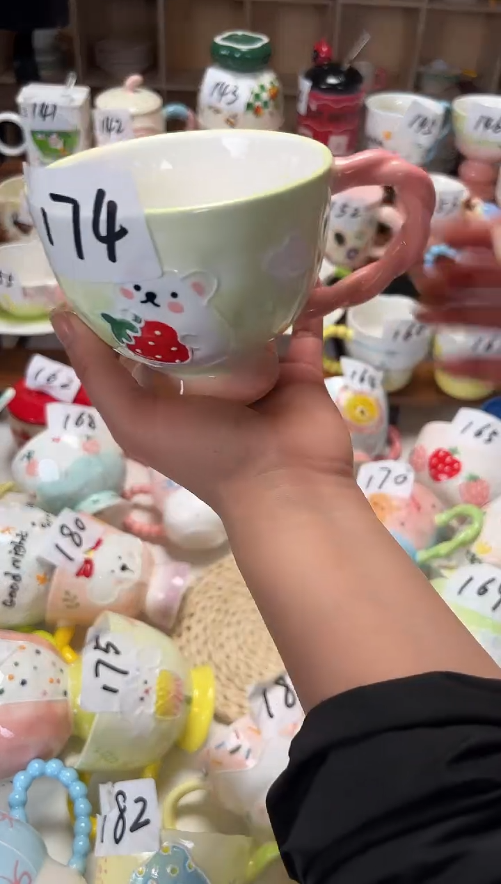 陶瓷无盖款174景德镇楠来北往工厂店