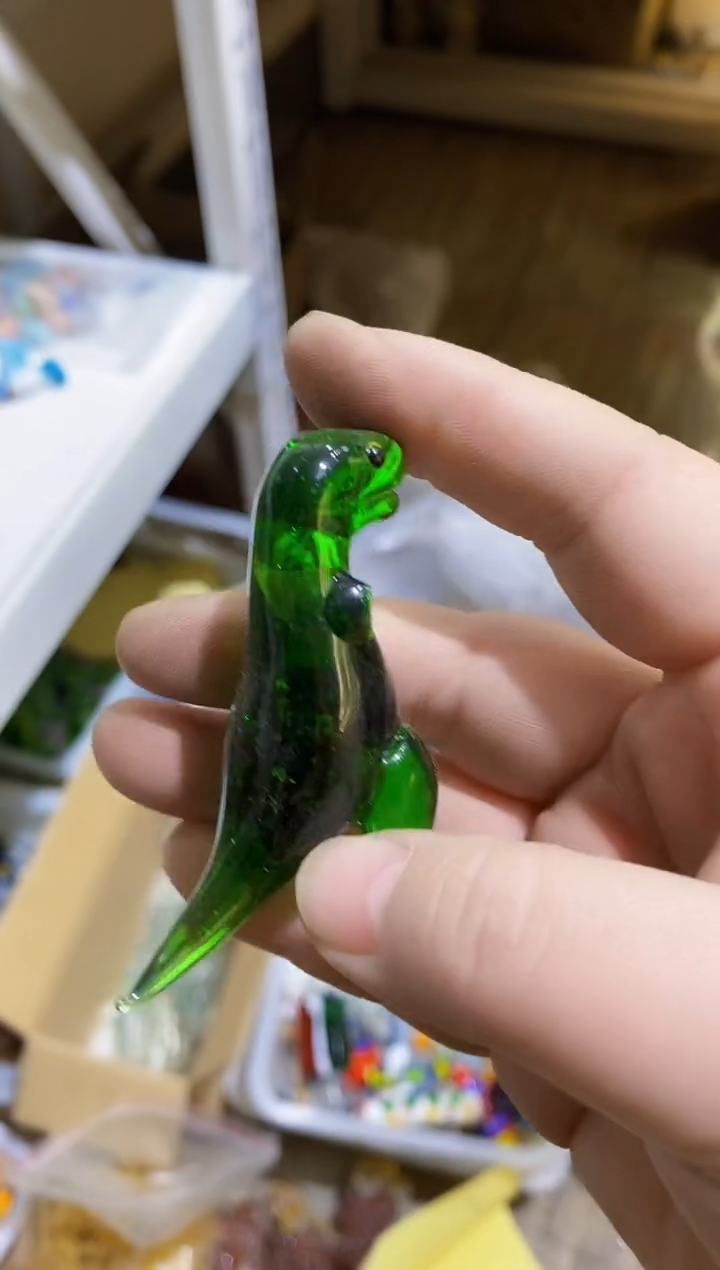 【闪购商品】琉璃手工艺品微瑕恐龙