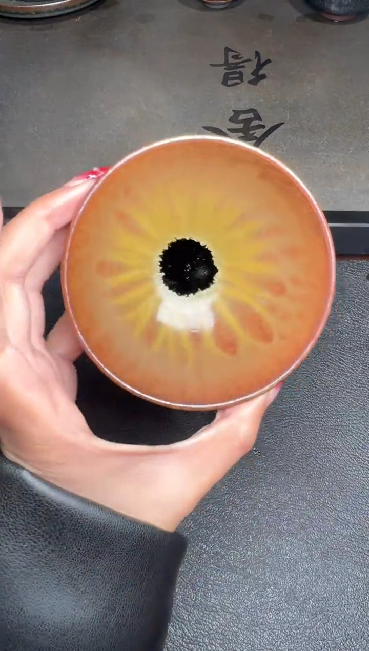 【闪购商品】茶盏严柳忠柴烧盏207