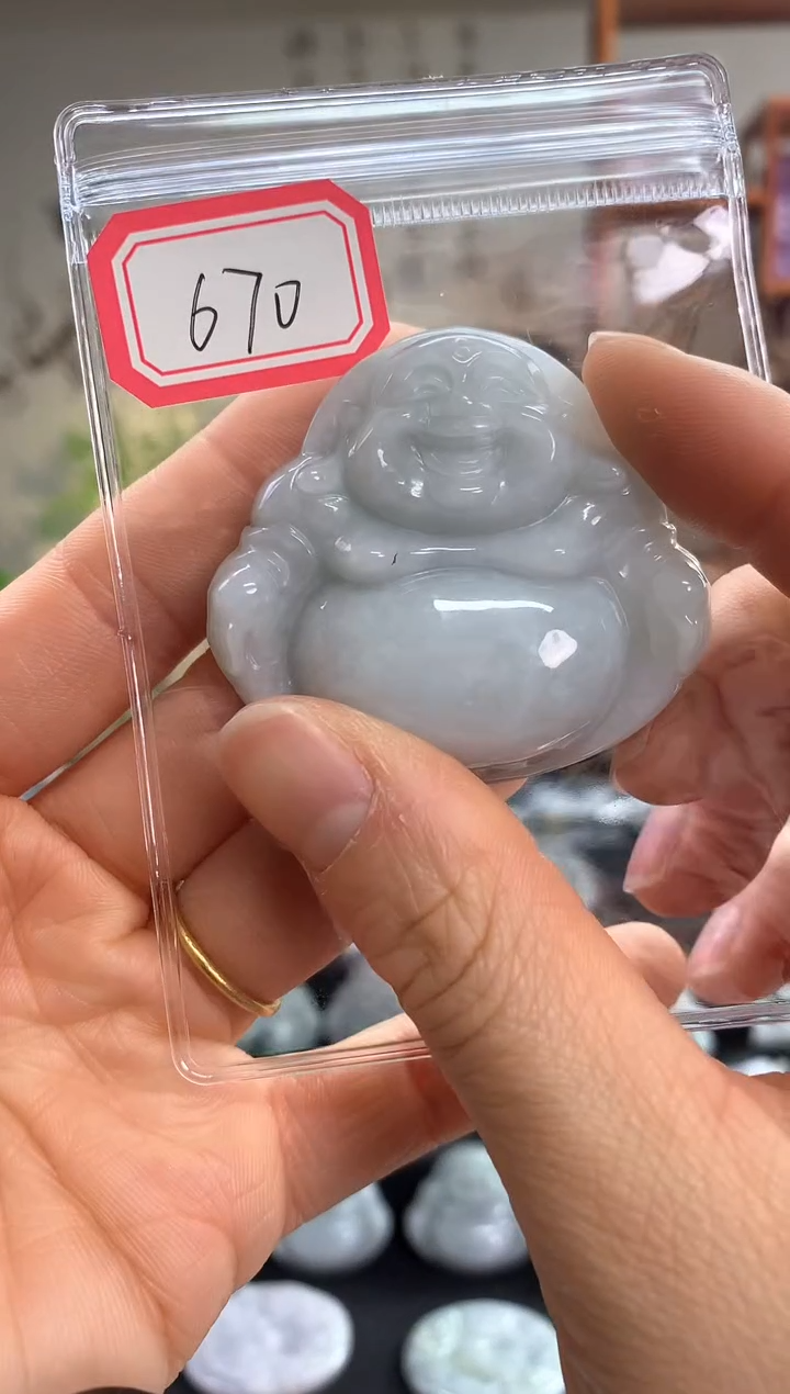 【闪购商品】翡翠颈饰未镶嵌佛公670