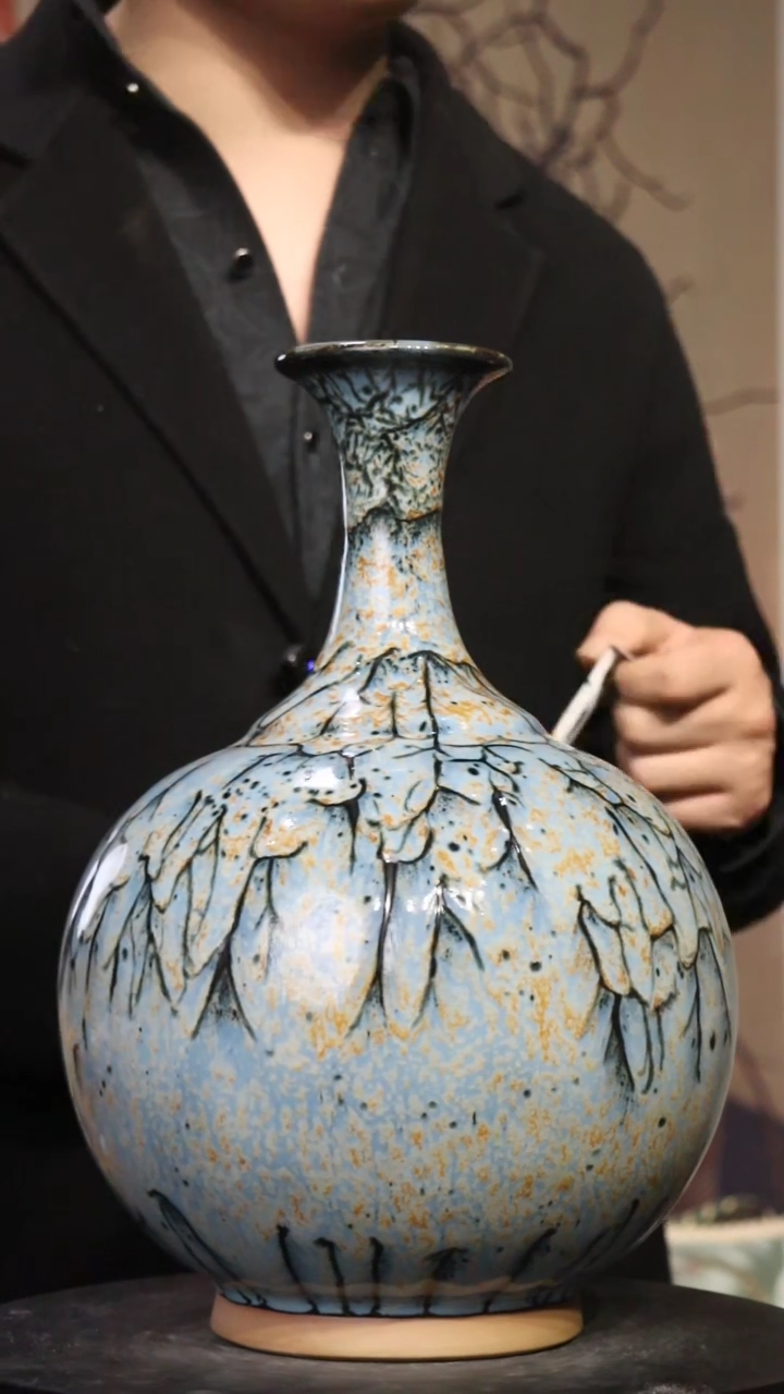 【闪购商品】瓶少年渡钧 钧瓷收藏品