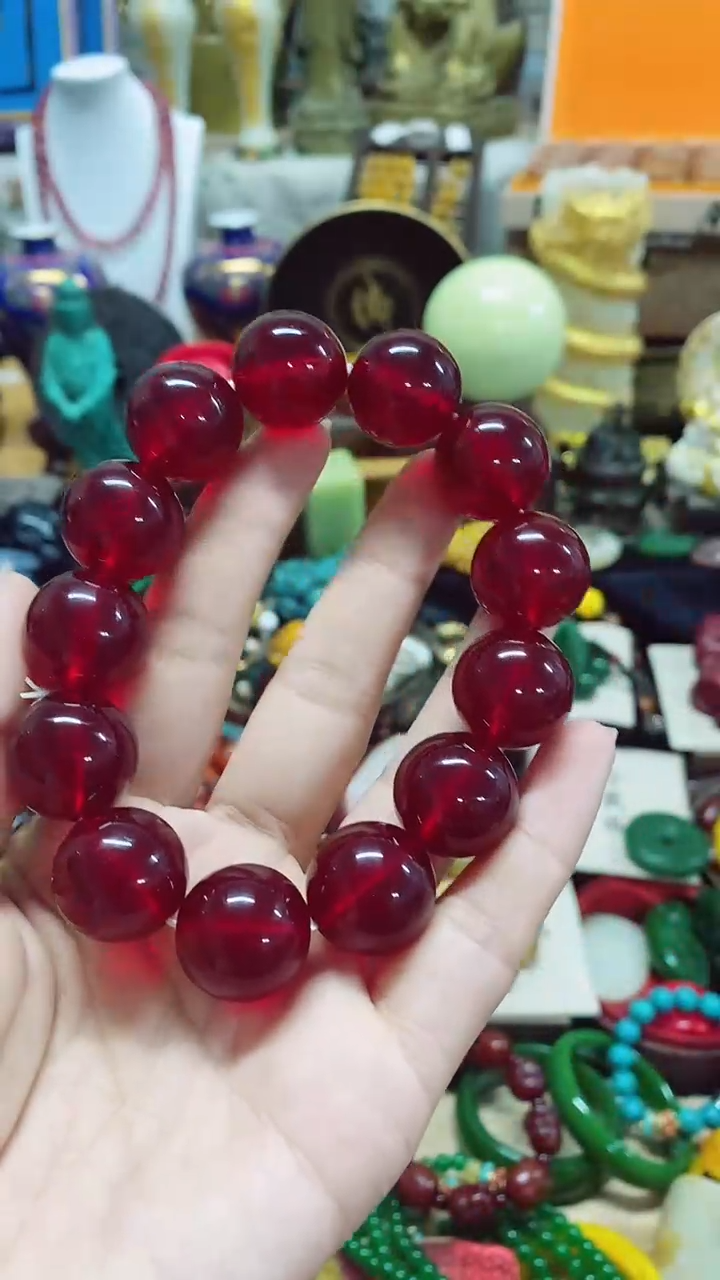 【闪购商品】血珀手串未镶嵌主播推荐主播推荐