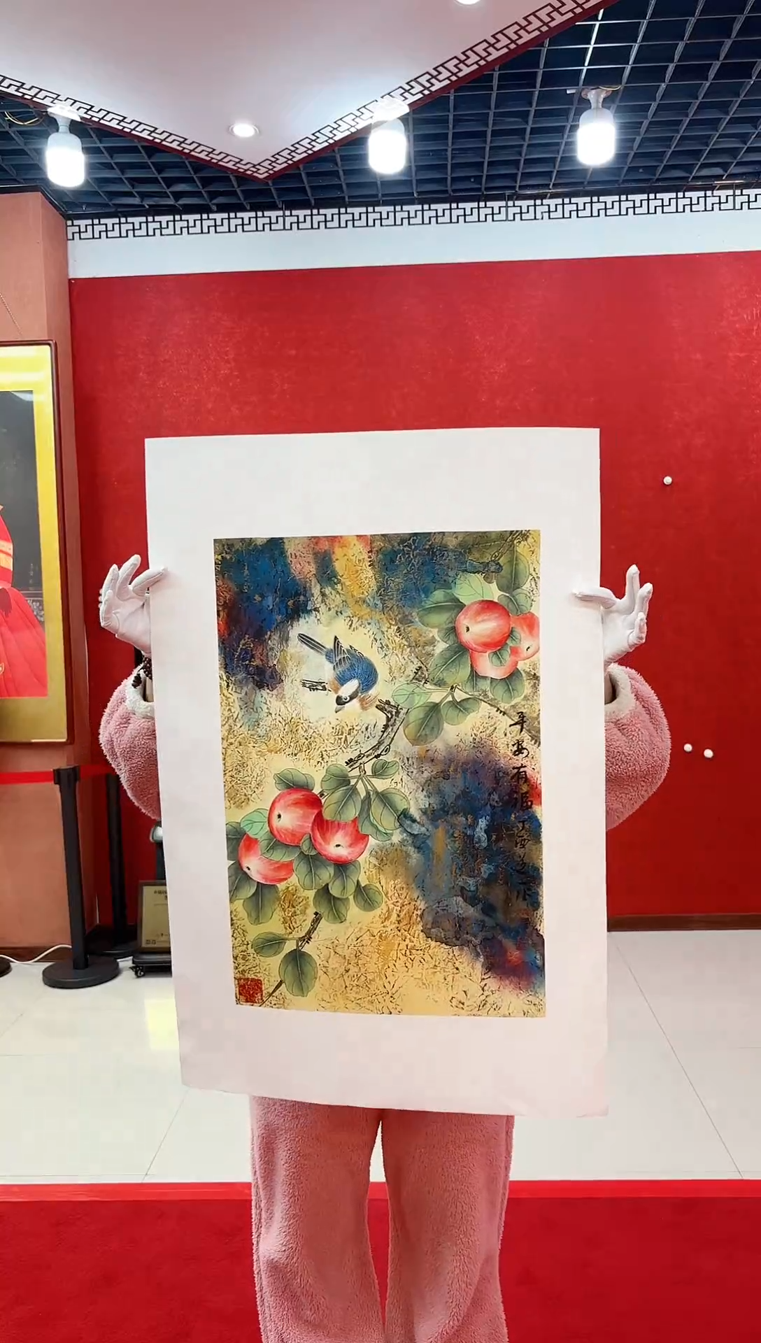 【闪购商品】国画国画道一老师手绘作品D39