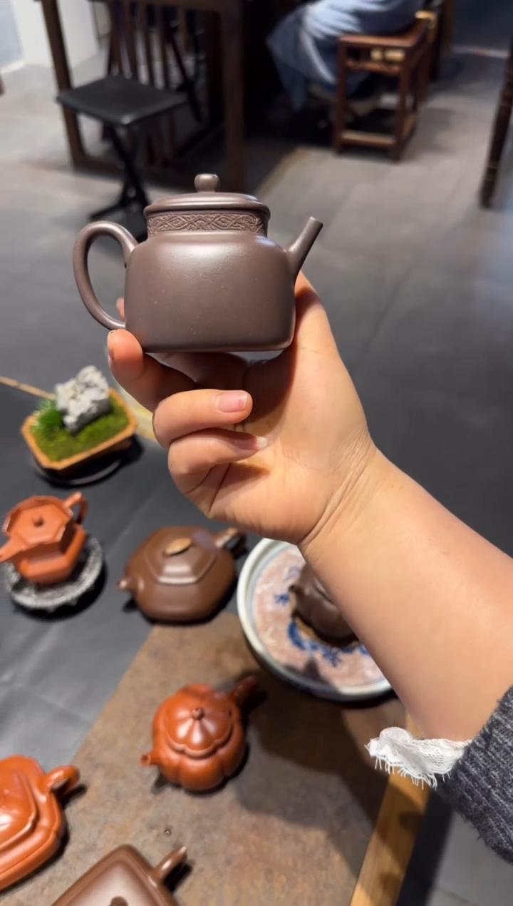 【闪购商品】紫砂茶壶四方言心