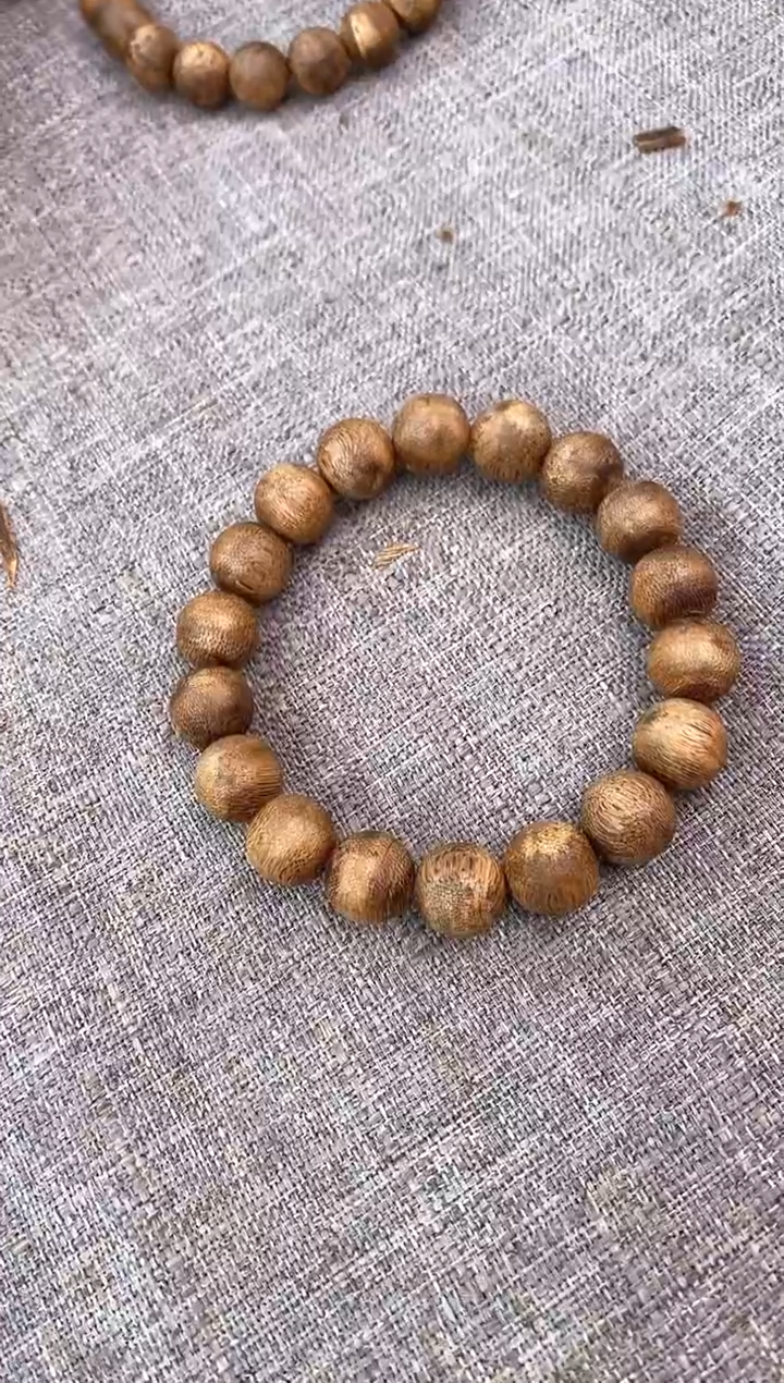 【闪购商品】手串沉香1.2圆珠单圈棋楠手串多样性发一