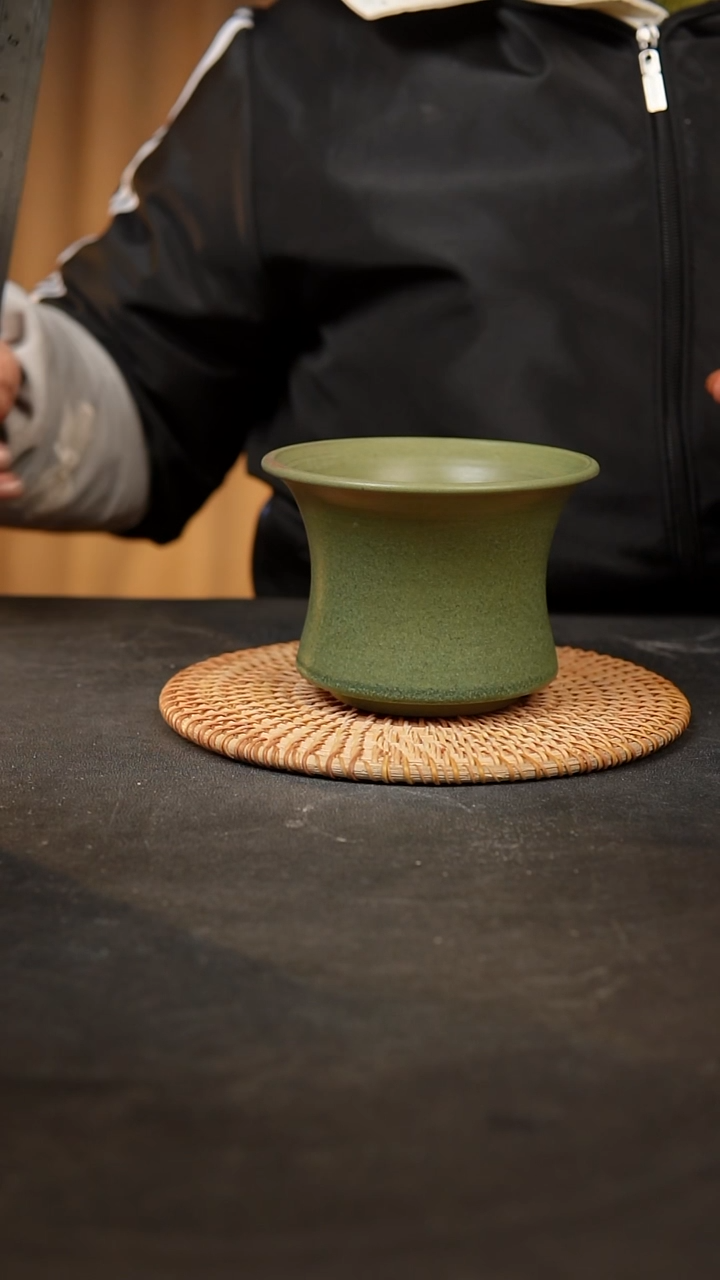 【闪购商品】瓷片泥泥手工花盆