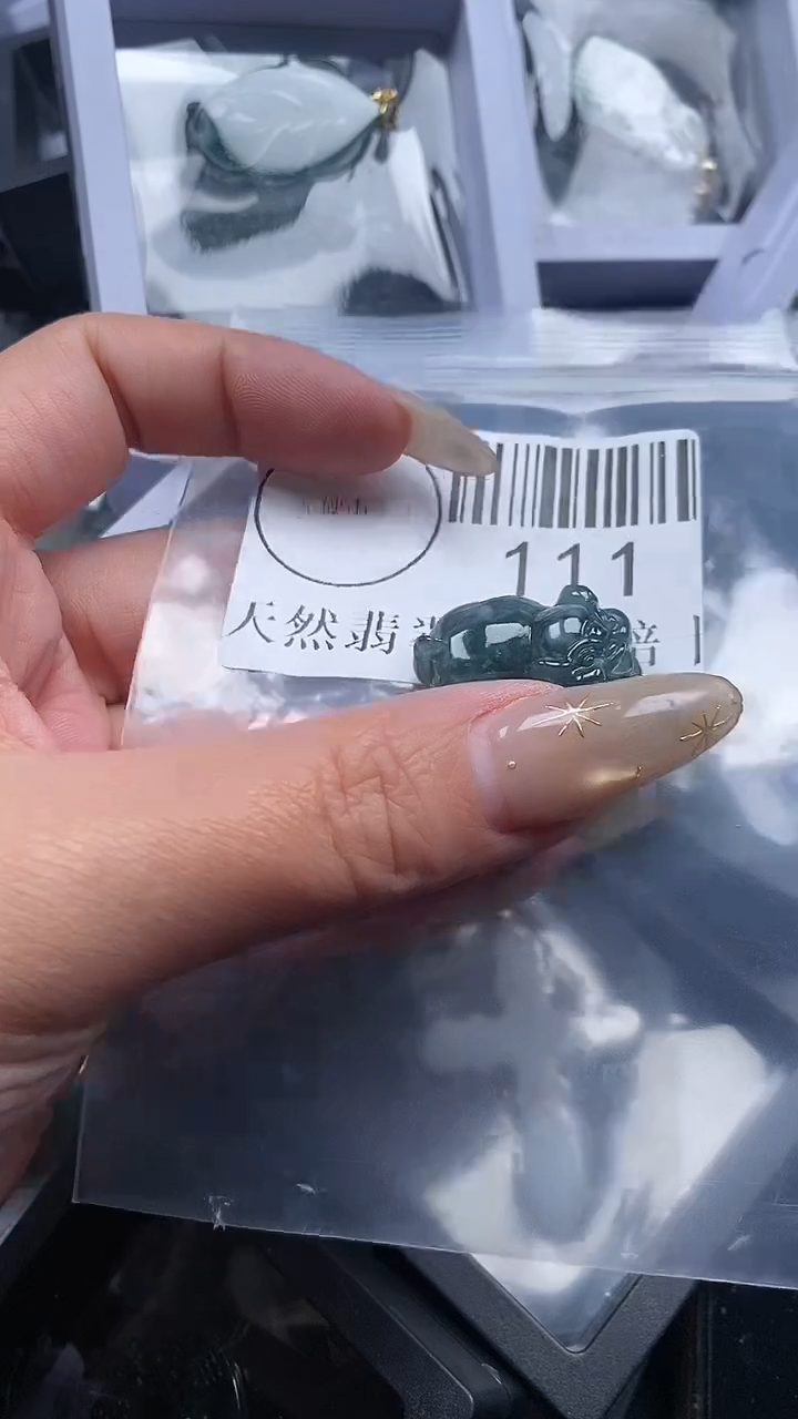 颈饰未镶嵌翡翠111