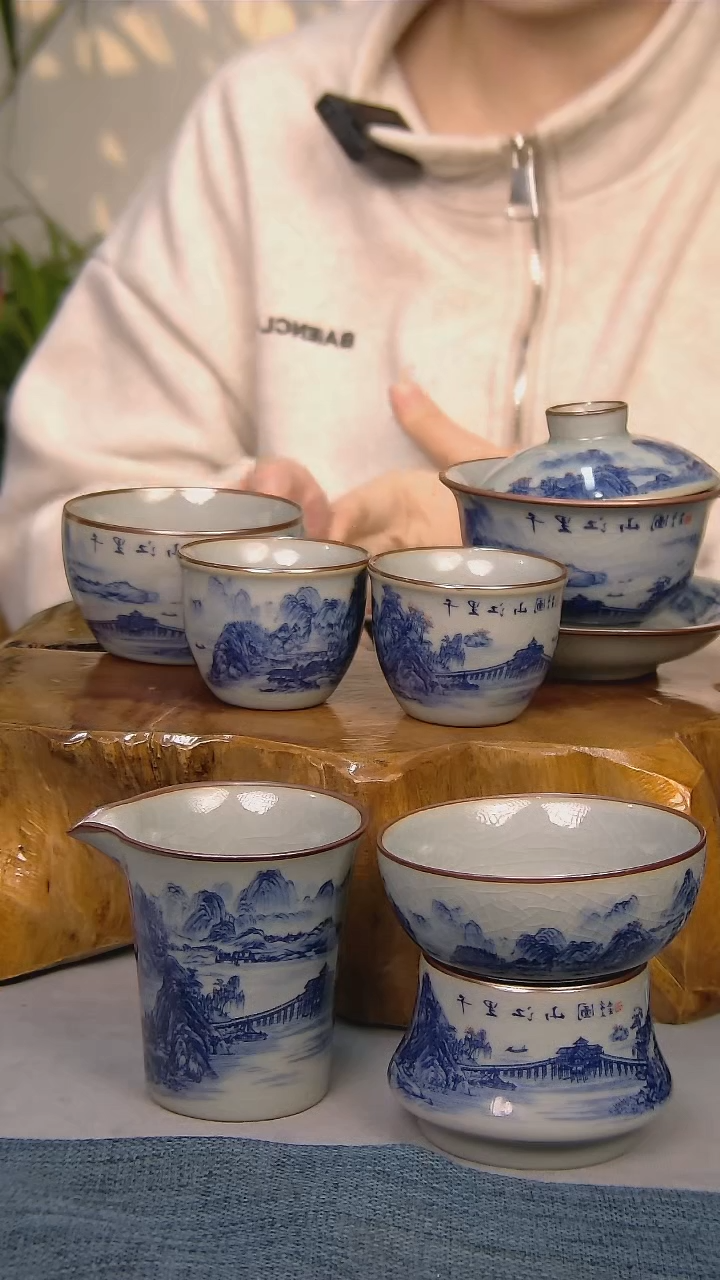 【闪购商品】简装家用款6件套 陶瓷家用茶具系列